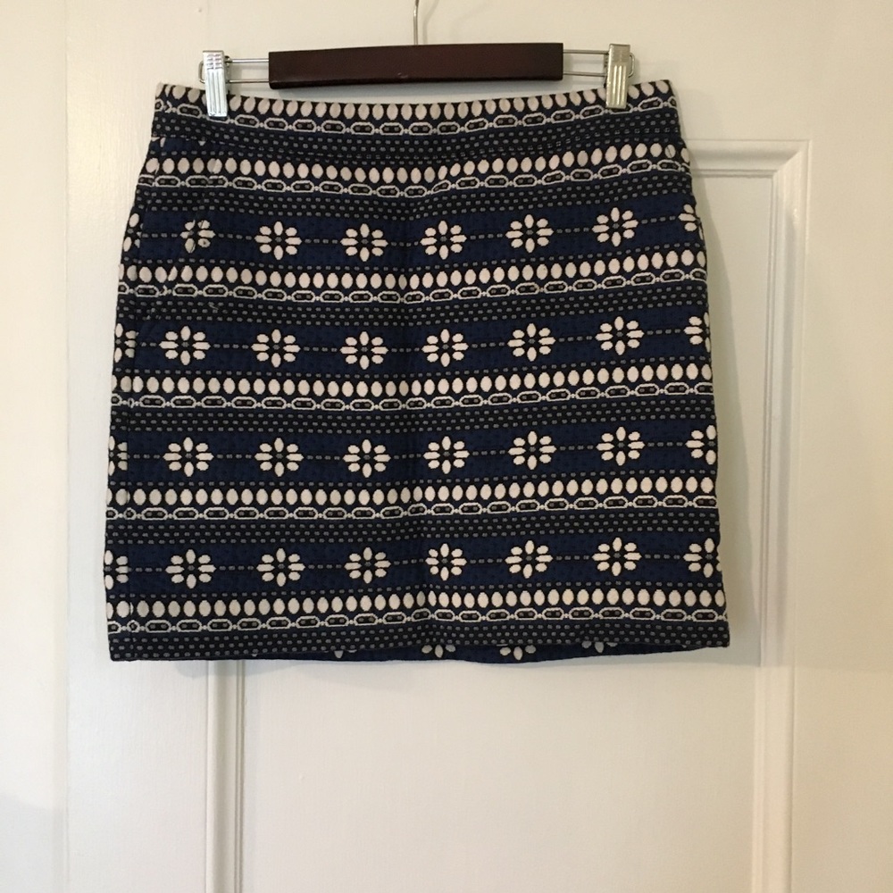 J.Crew Fair Isle Mini Skirt Size 6